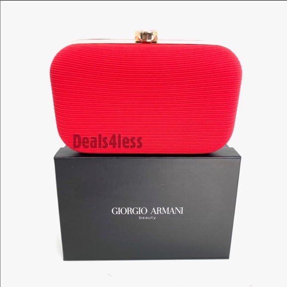 Giorgio Armani Clutch Purse Wallet Evening Bag NEW - Picture 3 of 8